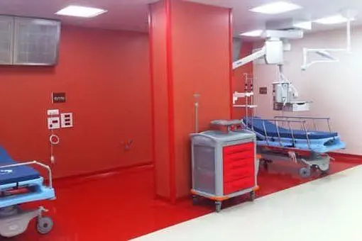 Il pronto soccorso del Policlinico di Monserrato