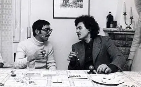 Con Fabio Mussi nel 1971 (Wikipedia)