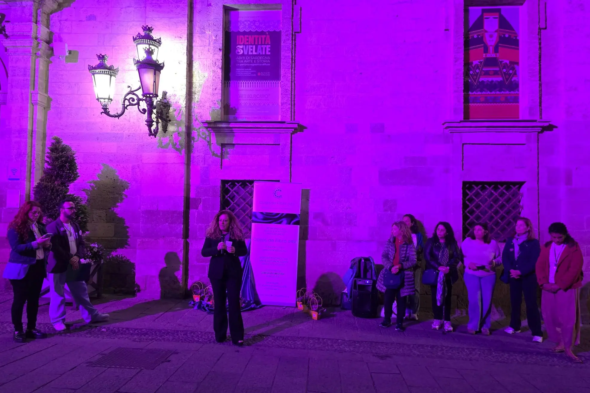 Incontro in piazza del Comune a Sassari per la giornata mondiale della fibromialgia