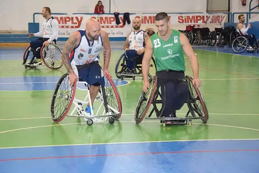 Filipski e Mehiaoui avversari nello scorso campionato (foto Gsd Porto Torres)