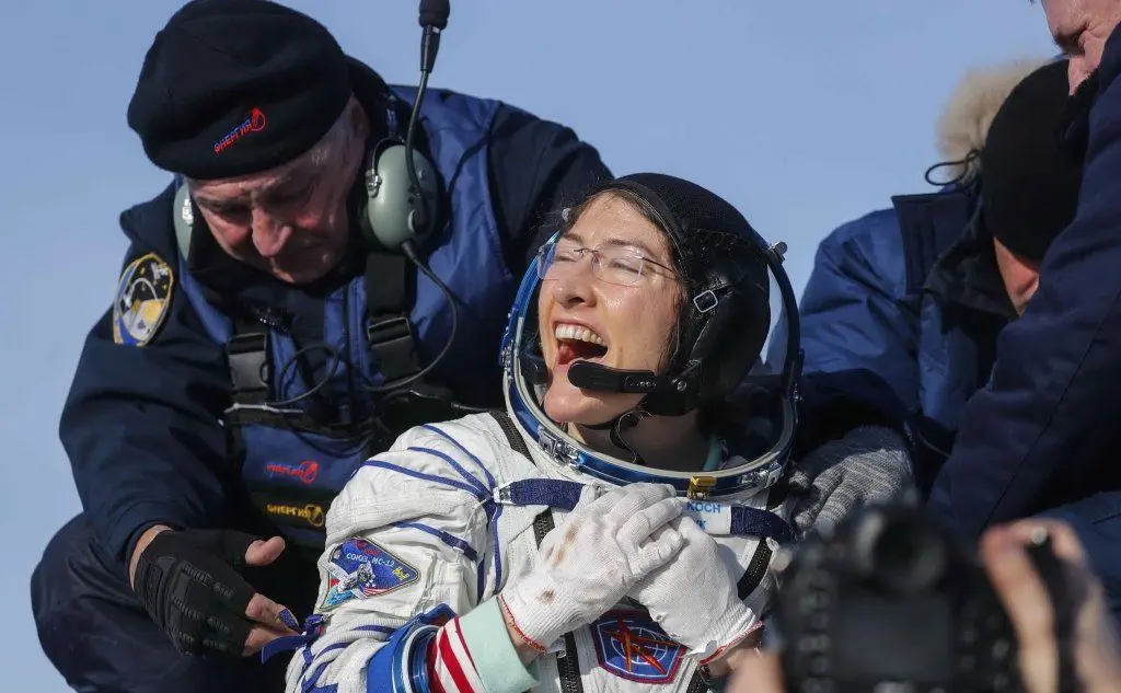 E quella di Christina Koch