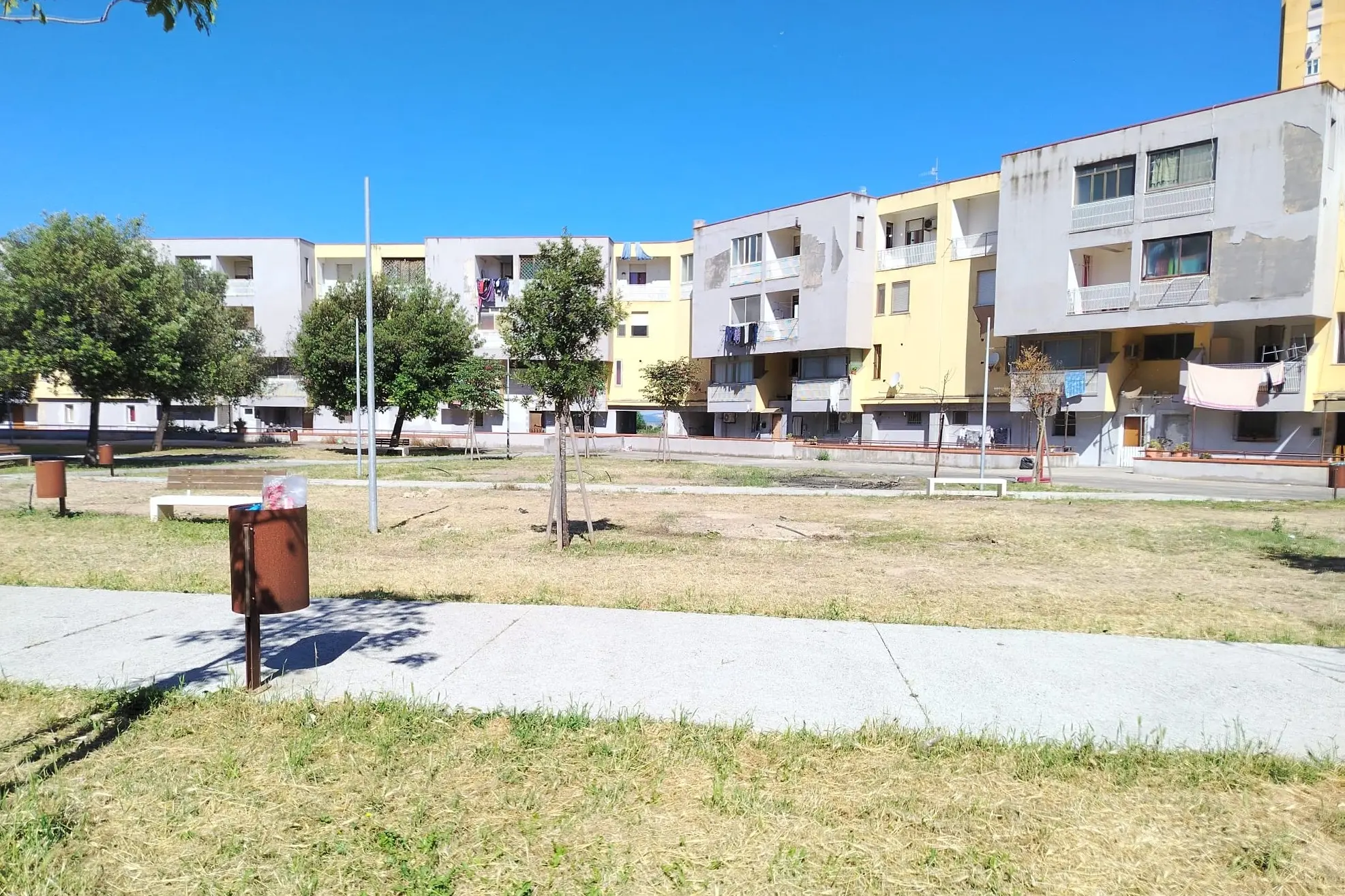 Via Paganini senza gli orti urbani e le casette