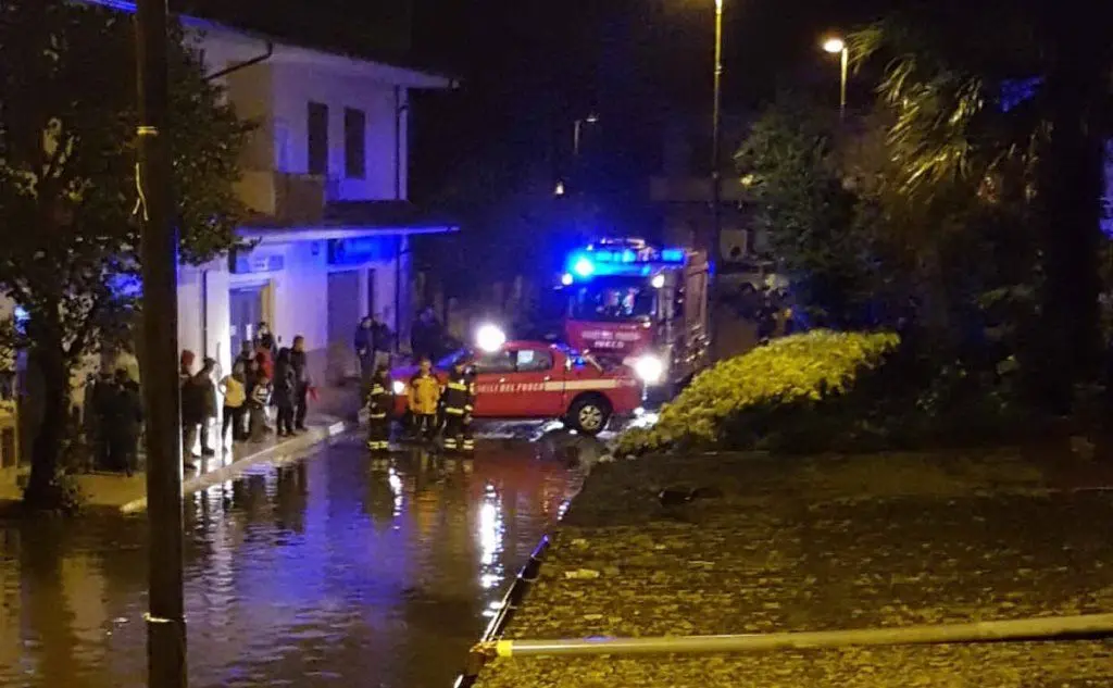 Diversi gli interventi dei vigili del fuoco