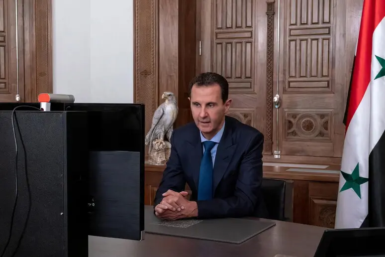 Il presidente siriano Bashar al-Assad (Ansa)