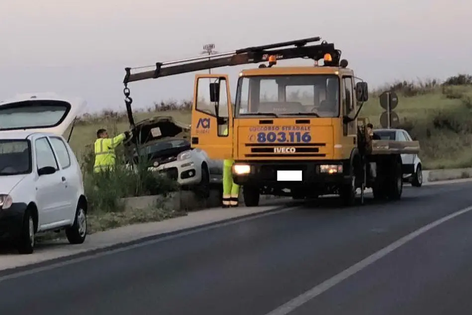 Il recupero dell'auto