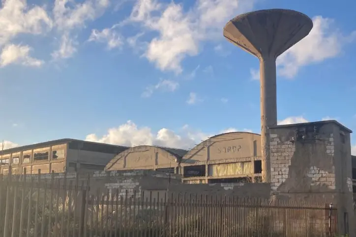 La ex Ferriera Sarda (foto Pala)