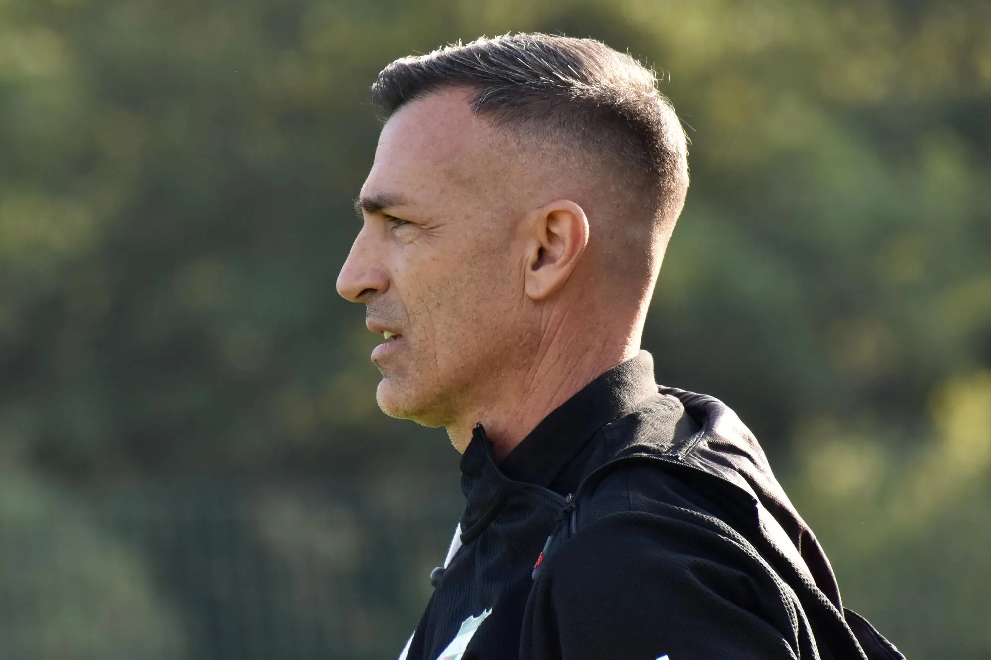 Alberto Piras, 44 anni, ex allenatore del Lanusei (foto Giorgio Melis)