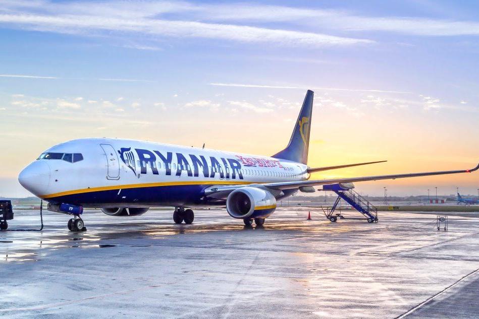Un velivolo di Ryanair