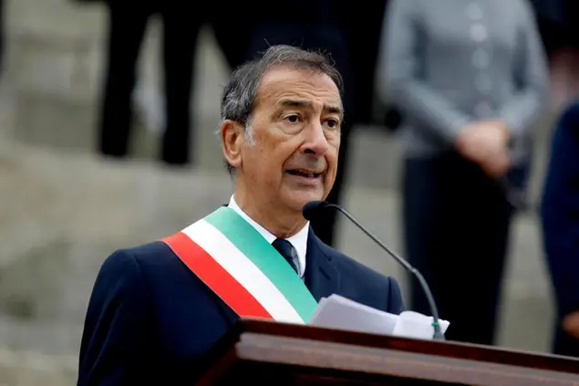 Giuseppe Sala (Ansa)
