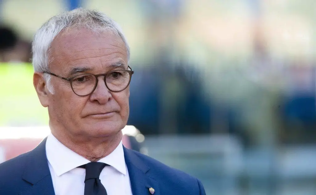 Un primo piano di Claudio Ranieri
