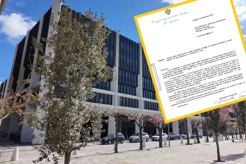 Il palazzo del Consiglio regionale e la risposta della presidenza