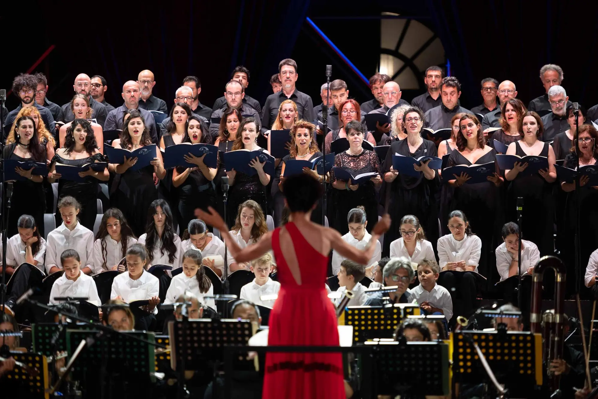 Il coro dell'ente de Carolis (foto di Elisa Casula)