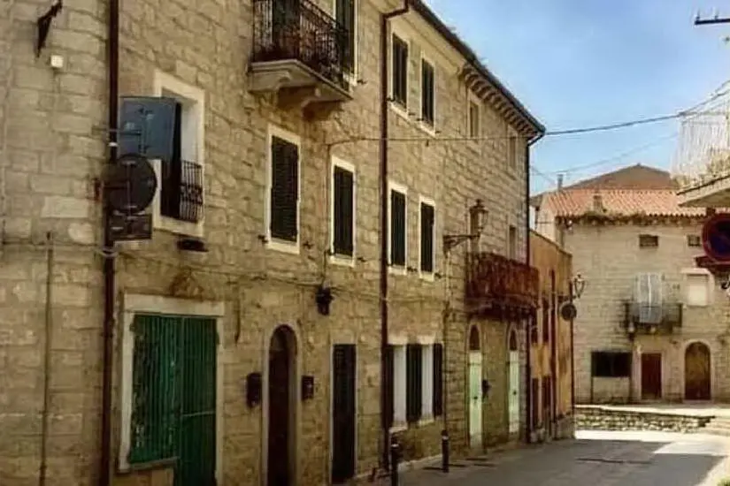 Uno scorcio di Calangianus (L'Unione Sarda - Tellini)