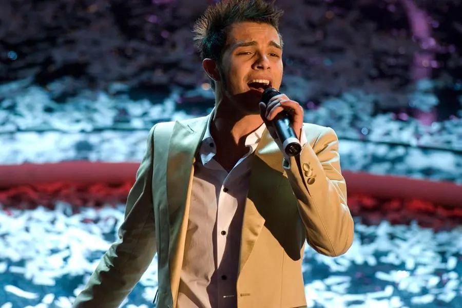 Marco Carta all'Ariston