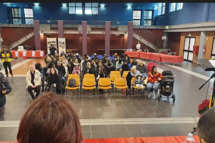 Interno centro polivalente di Sertinu