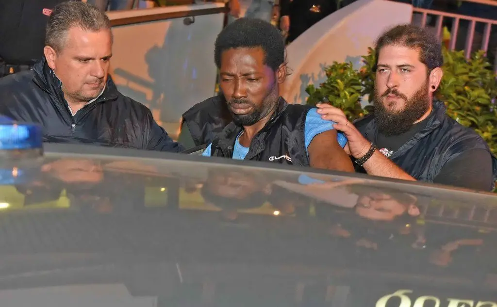 Il quarto uomo arrestato a Foggia (Ansa)