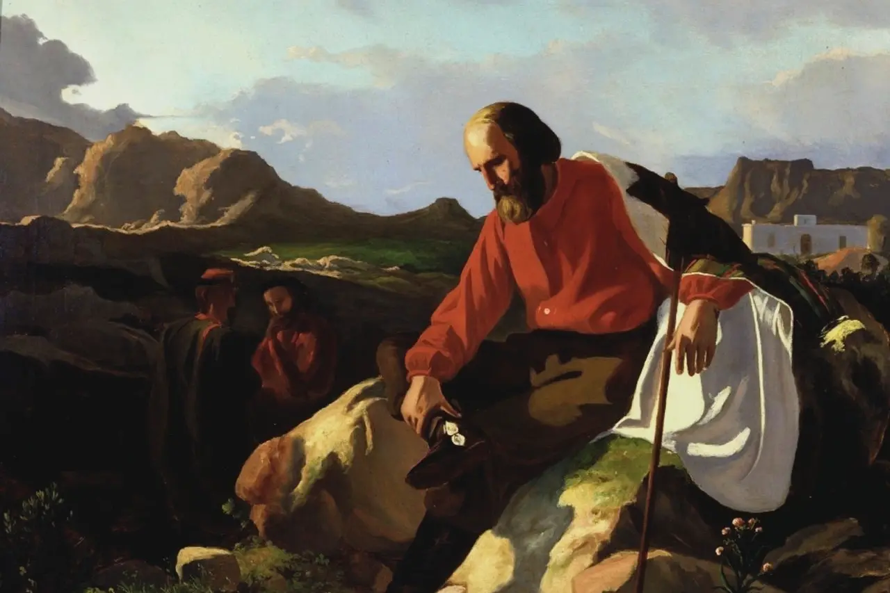 Garibaldi a Caprera, di Pietro Senno