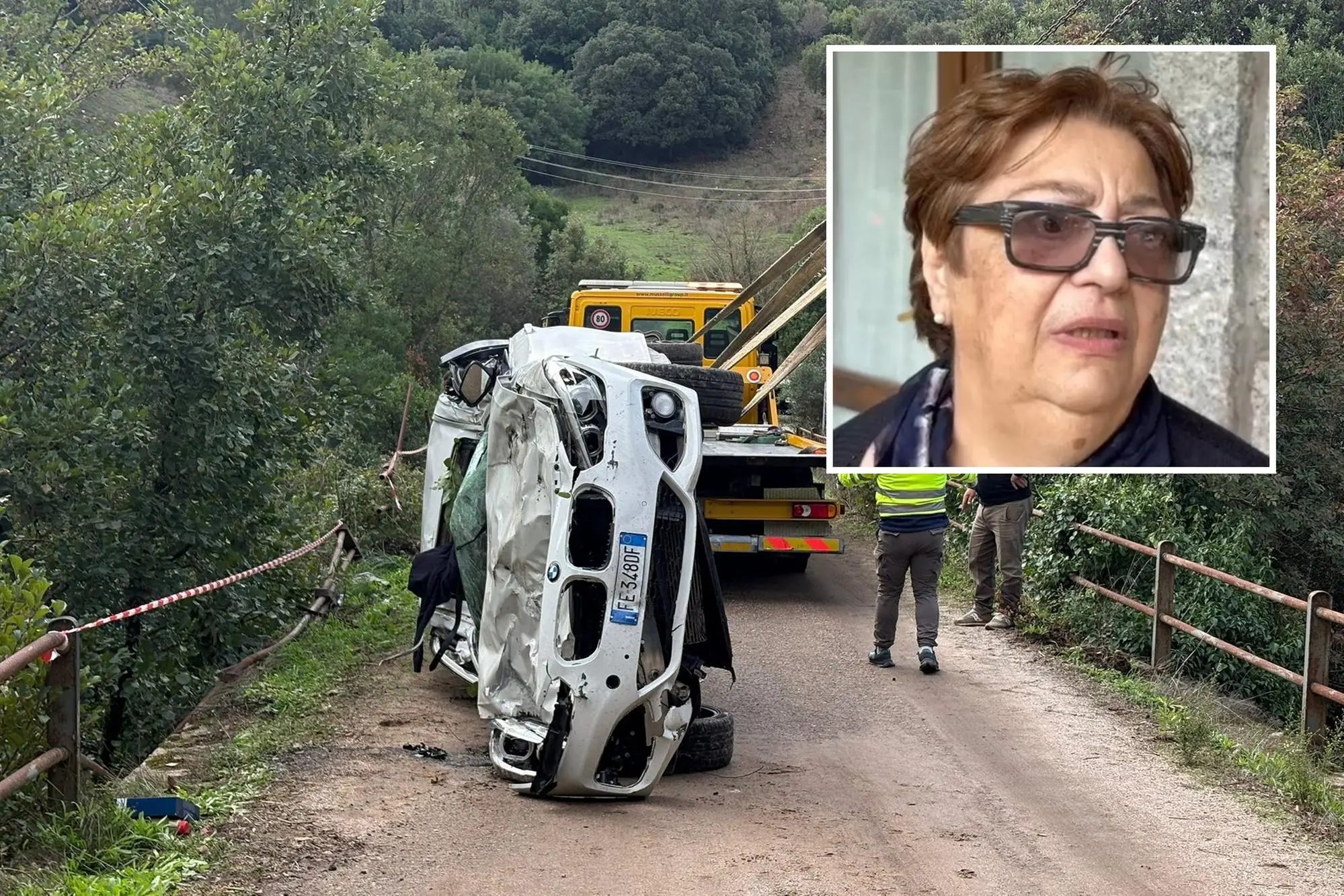 L'auto recuperata e Violante Dibeltulo