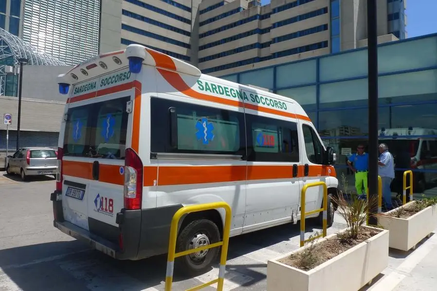 Il pronto soccorso del Brotzu (Archivio L'Unione Sarda)