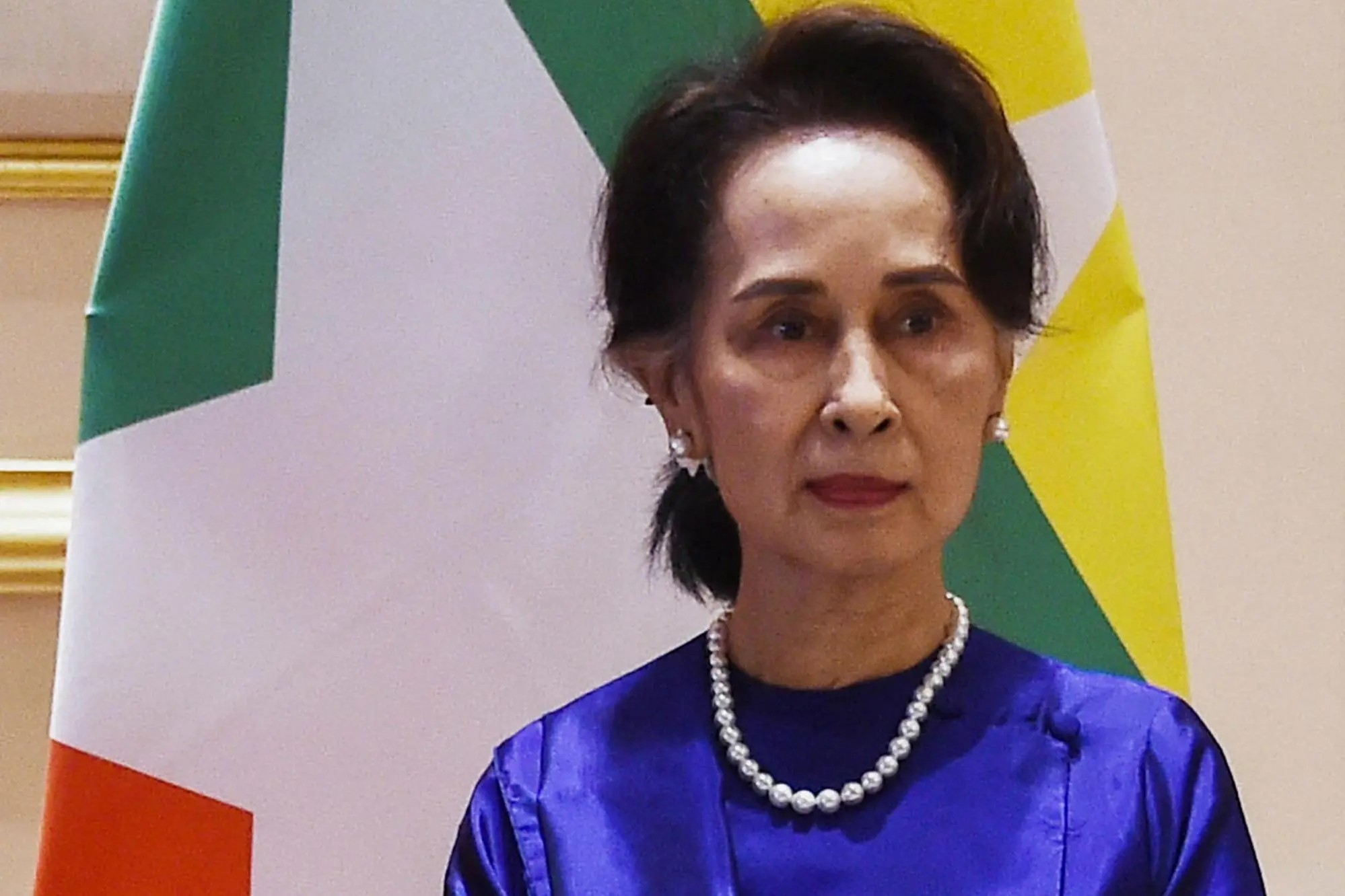 Aung San Suu Kyi (Ansa - Afp)