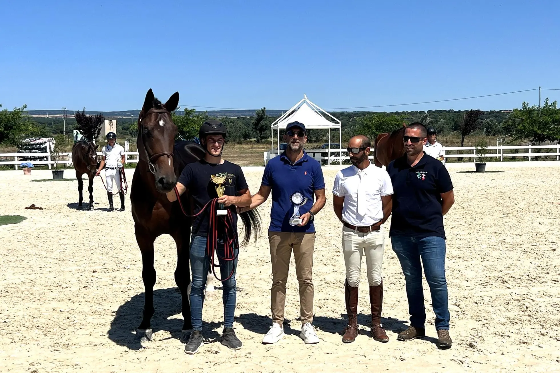 La premiazione di Imperatore Baio