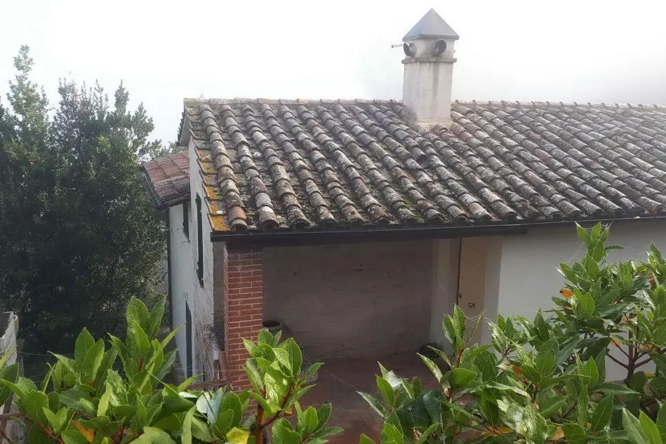 La casa in cui fu uccisa Meredith Kercher (Ansa)