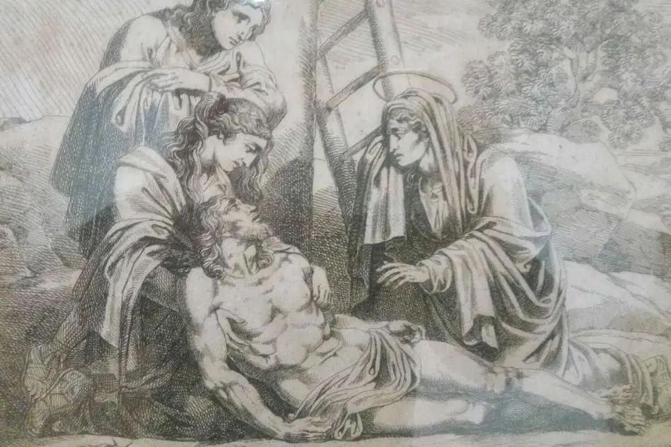 Una delle incisioni