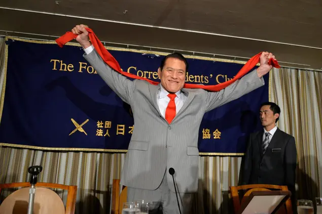 Antonio Inoki (Ansa - Epa)