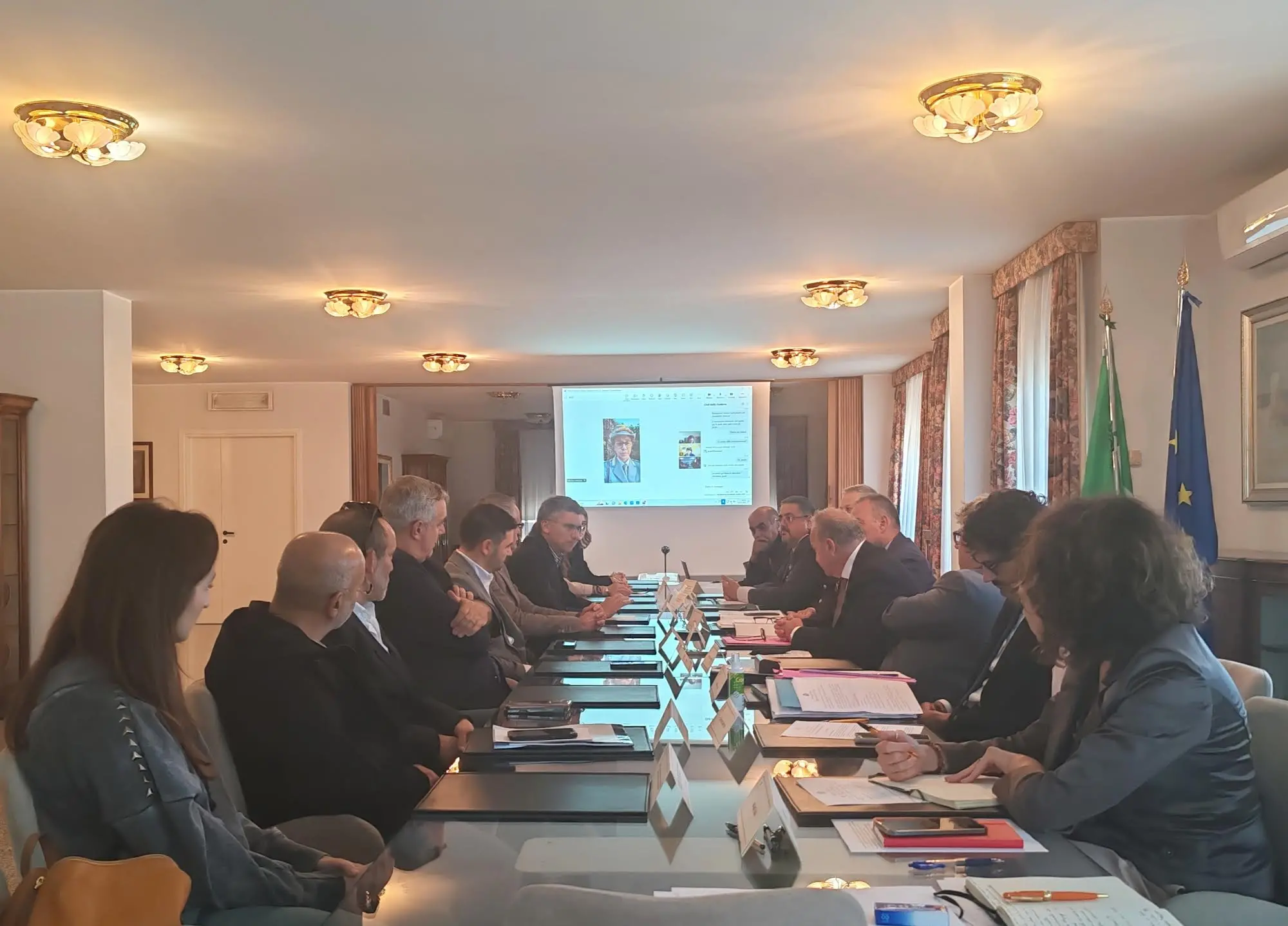 Il vertice (foto concessa)