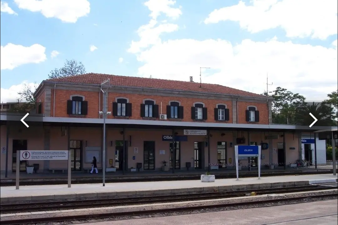 La stazione di Olbia Centro