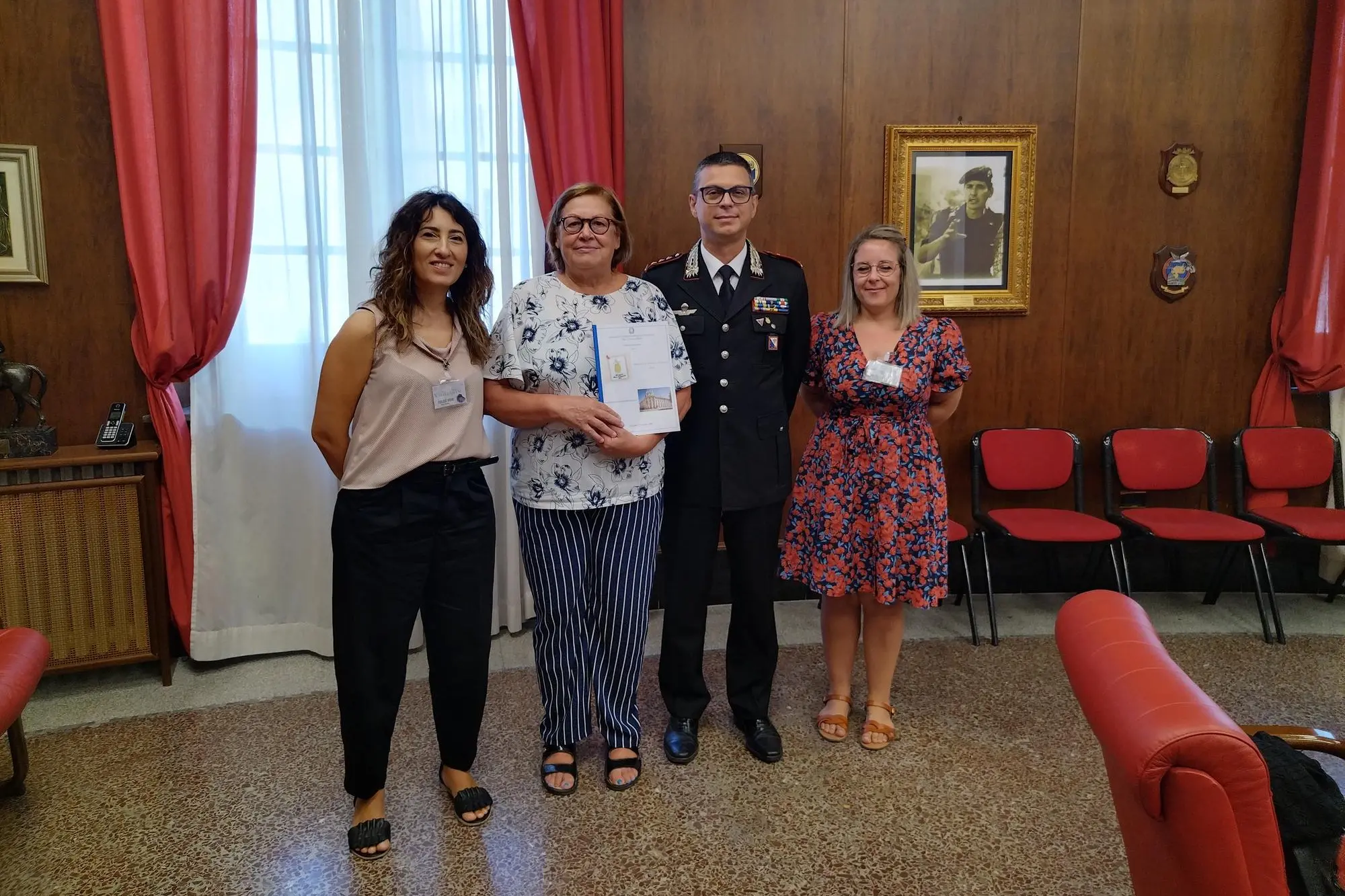 Firmato il protocollo fra carabinieri e l'associazione "Donne al traguardo"