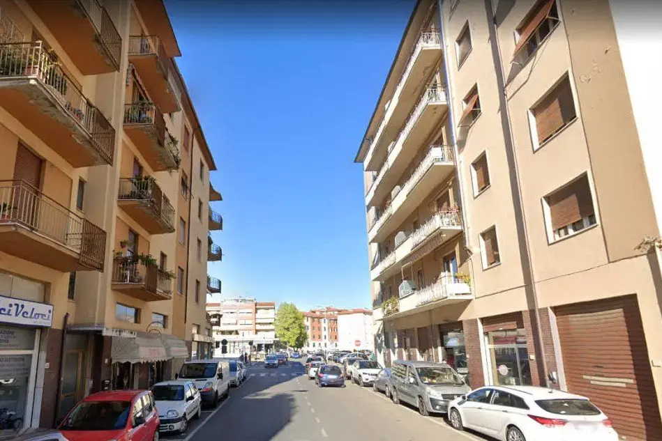 Via Po ad Arezzo (foto Google Maps)