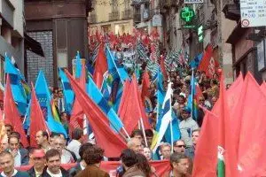 Cagliari, sciopero genarale (Archivio)