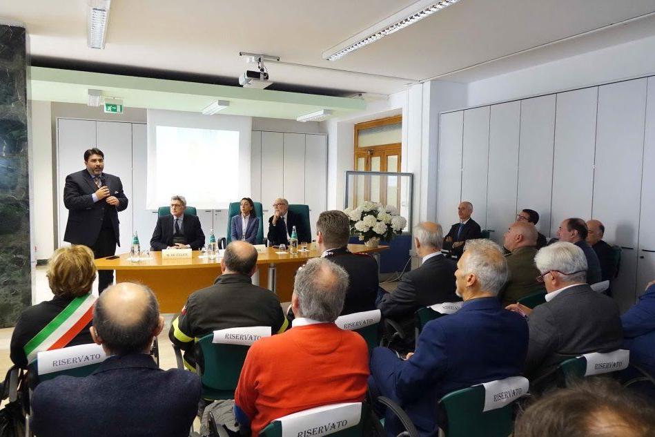 Inaugurata a Cagliari la sede Inail, alla cerimonia anche Solinas