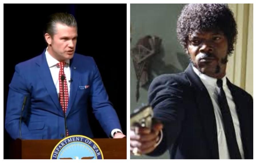 La gaffe di Hegseth, capo del Pentagono: vuole citare la Bibbia, ma è una scena di Pulp Fiction