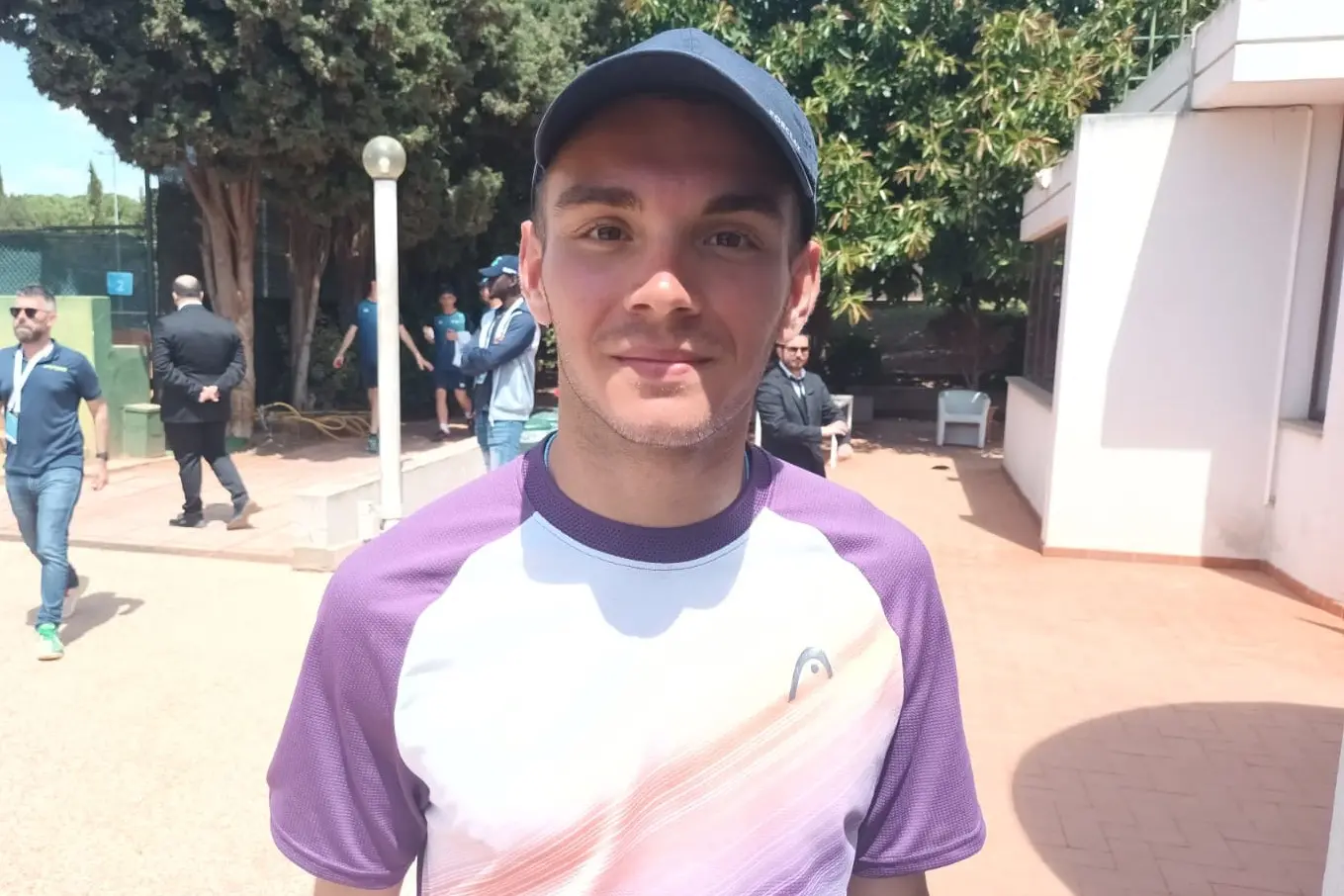 Nicola Porcu del Tc Cagliari A maschile (foto Antonio Burruni)