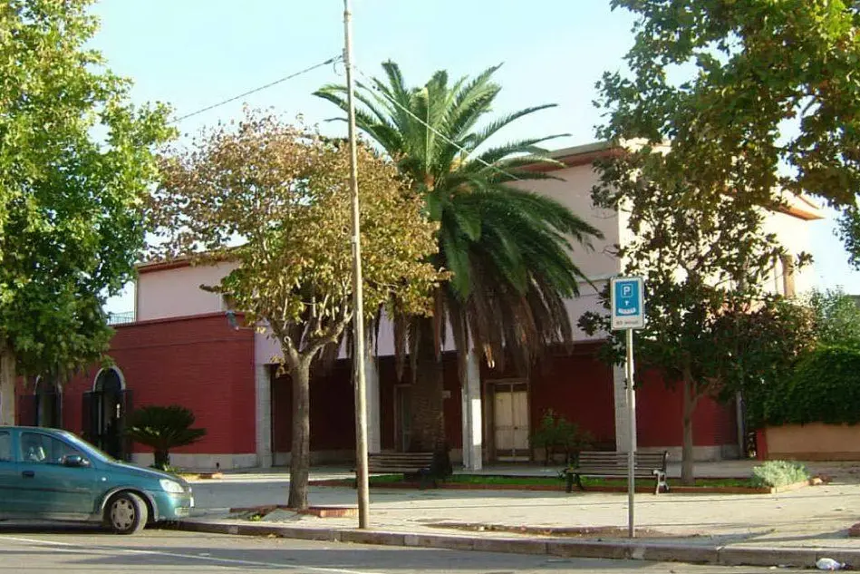 La stazione ferroviaria di Marrubiu (L'Unione Sarda - Pintori)