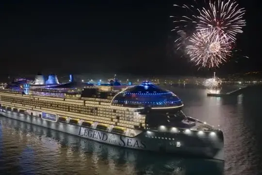 Legend of the Seas, Rotondo: nave più grande e innovativa al mondo