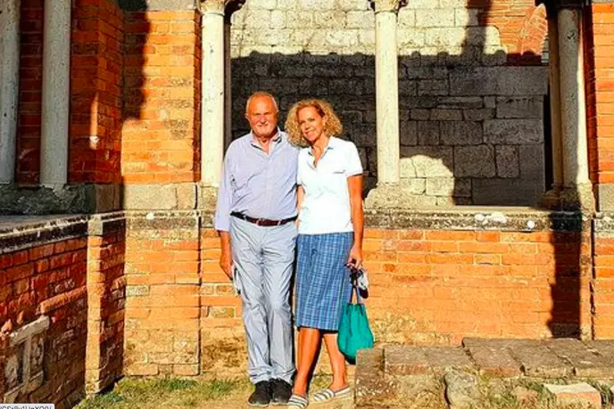 Esterino Montino e Monica Cirinnà (foto Instagram)