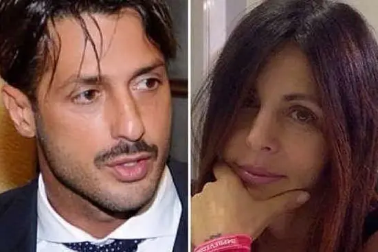 Fabrizio Corona e Francesca Persi