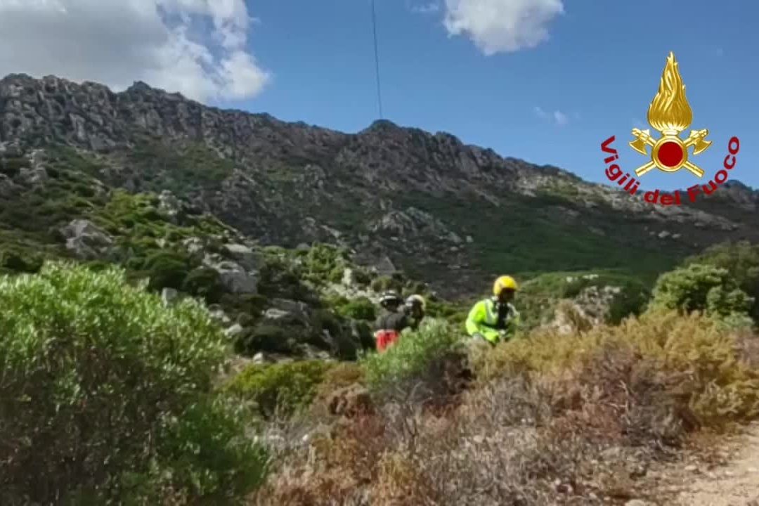 Monte Nieddu, due giovani dispersi salvati dai vigili del fuoco