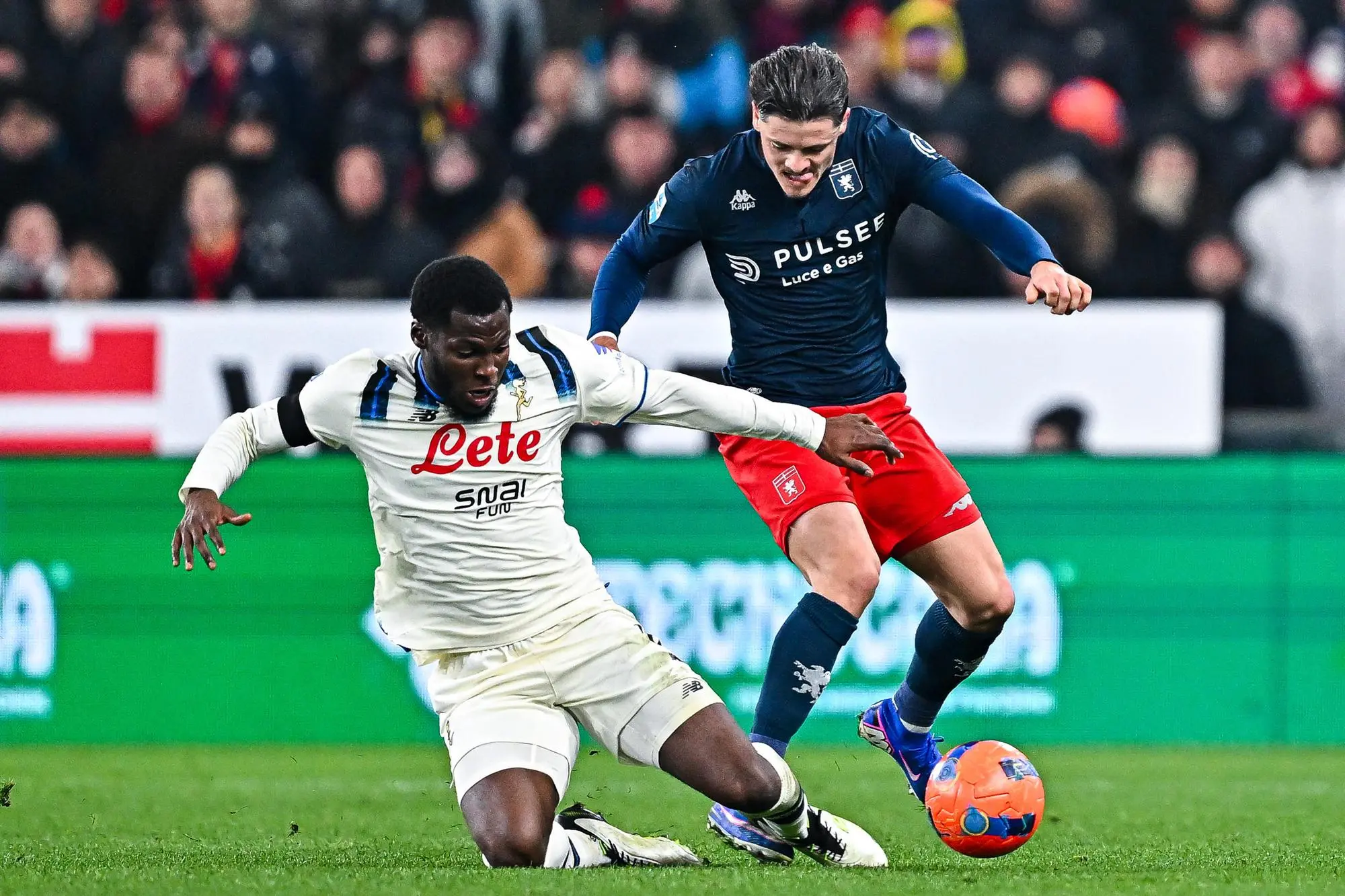 Serie A: l’Atalanta batte il Genoa al 94’, la Fiorentina dilaga e si rilancia Genoa Cfc vs Atalanta BC (ANSA/STRINGER)