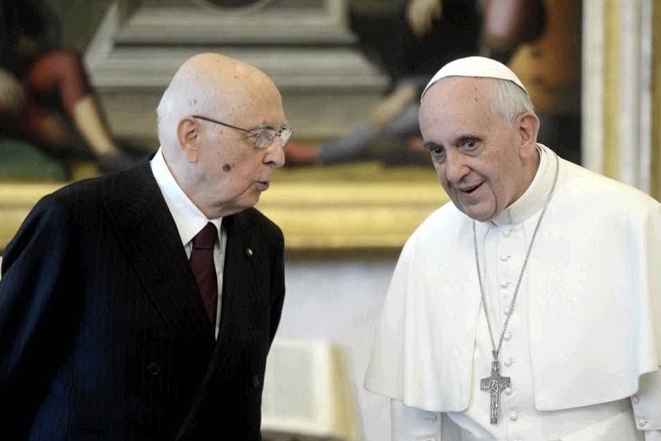 Napolitano e Bergoglio