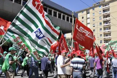 Manifestazione Pensionati Sardegna  - Simona Arthemalle