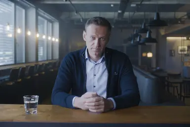Un frame del film documentario Navalny (foto Ansa)