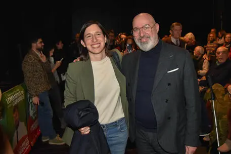 Elly Schlein e Stefano Bonaccini (Ansa)