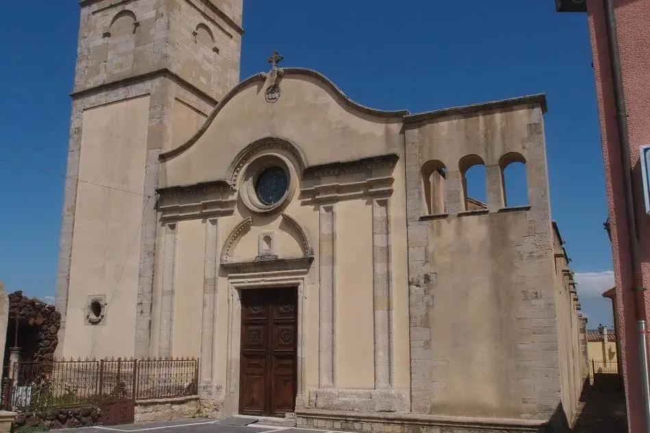 La chiesa parrocchiale di Mogoro (foto Antonio Pintori)