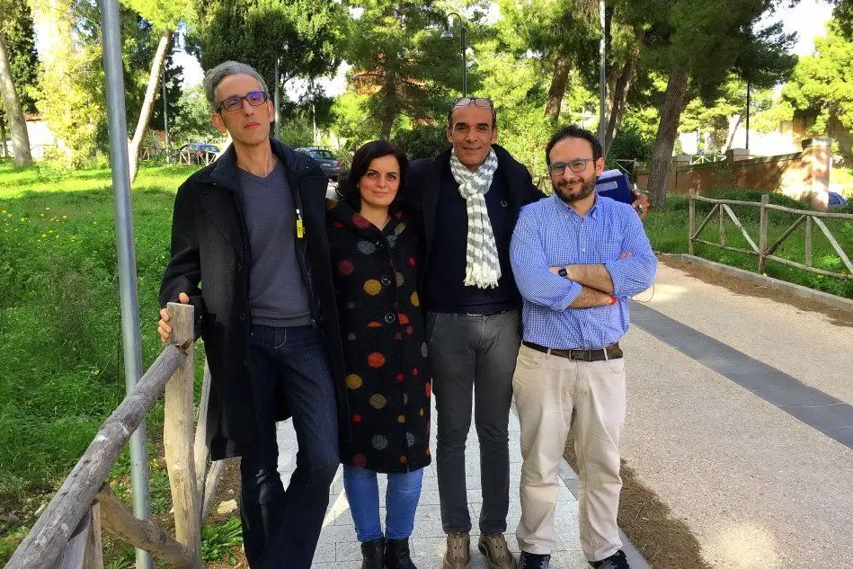 Andrea De Angelis, Maria Elena Sitzia, Ahmed Naciri e Roberto Loddo (Foto Luigi Almiento)