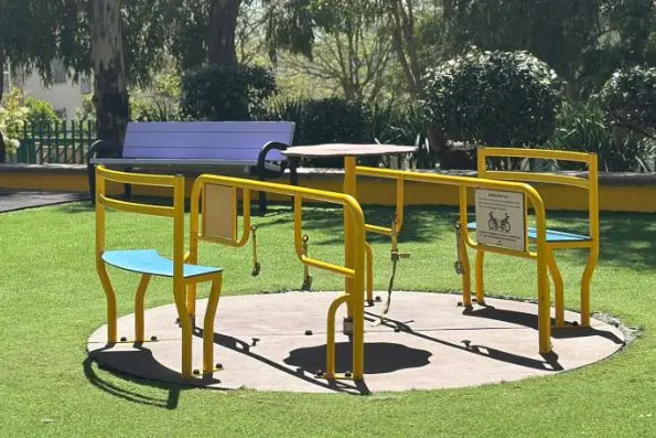 Parco giochi inclusivo a Osilo (foto concessa)