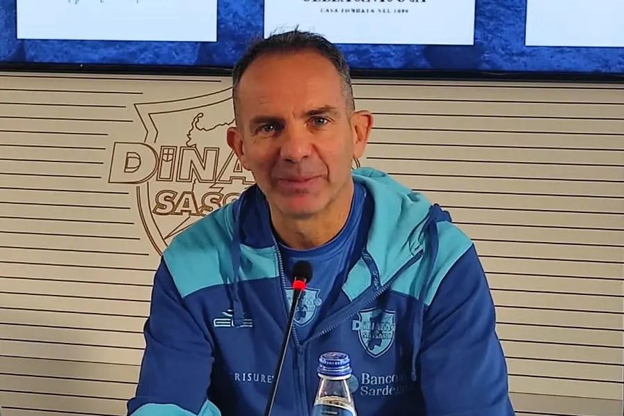 Il coach paolo Citrini (foto G. Marras)
